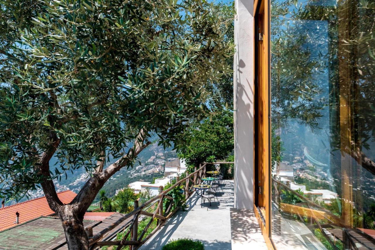 La Borragine Rooms Positano Bagian luar foto